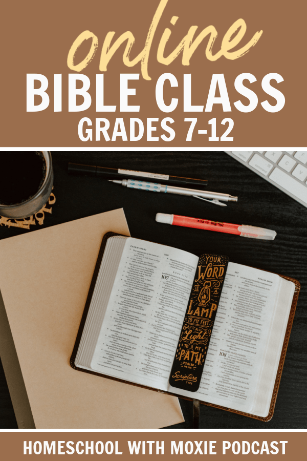 Looking for an online Bible class for your homeschooled students in grades 7-12? Here's the Gospel of John Inductive Bible Study Class. 