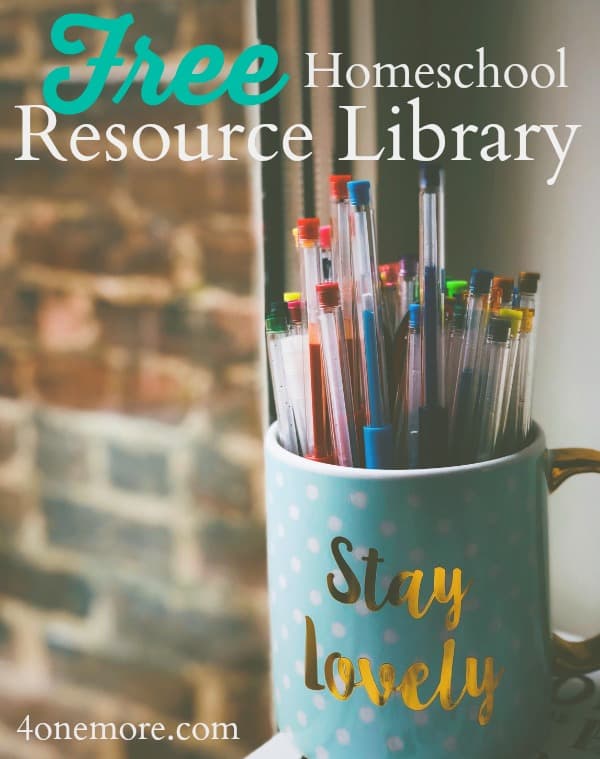 free homeschool resource library