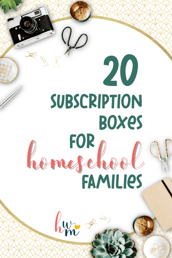 Subscription boxes for homeschoolers will help your kids gain a new skill or add to their homeschool learning in fun ways.