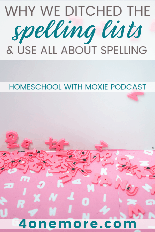 Are you struggling with how to teach spelling in your homeschool?  We did for years.  Here's why we ditched the spelling lists and use All About Spelling now.
